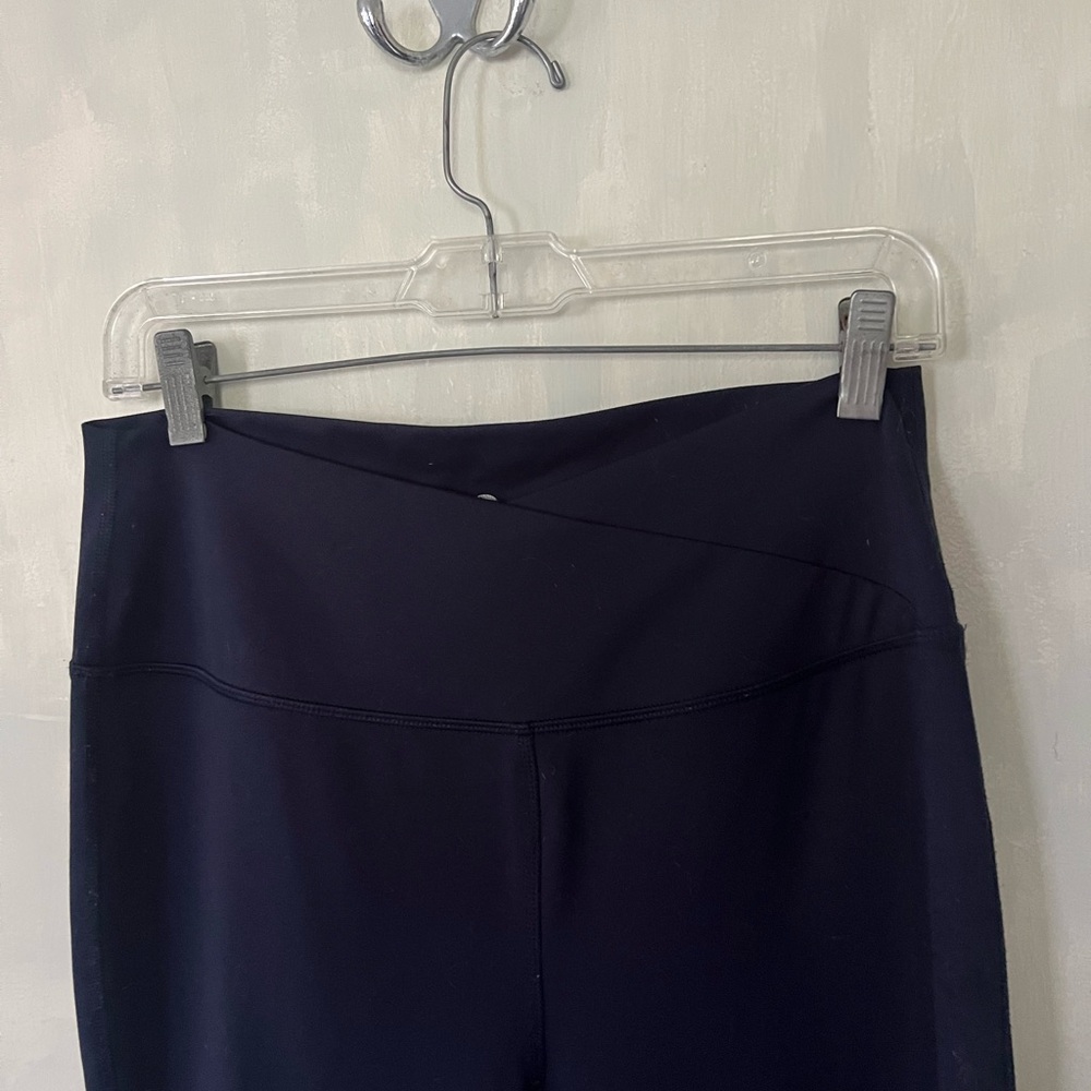 Navy Flared XL Leggings - Picture 3 of 9